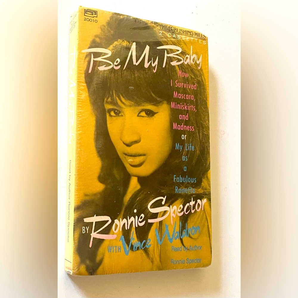 NEW SEALED Be My Baby read by Ronnie Spector Vince Waldron Audio Cassette book